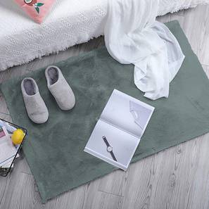 Seige Solids Polyester Bath Mat - Set of 1