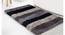 Evangeline Grey Solid Natural Fiber 24x16 inches Anti-Skid Bath Mat (Grey) by Urban Ladder - Front View Design 1 - 639322