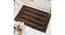 Vada Brown Solid Natural Fiber 24x16 inches Anti-Skid Bath Mat (Coffee) by Urban Ladder - Front View Design 1 - 639509