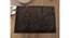 Aniya Brown Solid Natural Fiber 24x16 inches Anti-Skid Bath Mat (Chocolate) by Urban Ladder - Front View Design 1 - 639517