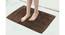 Gwendolyn Brown Solid Natural Fiber 24x16 inches Anti-Skid Bath Mat (Coffee) by Urban Ladder - Front View Design 1 - 639572