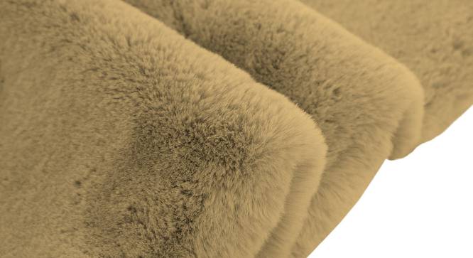 Winnie Brown Solid Natural Fiber 30x18 inches Anti-Skid Bath Mat (Brown) by Urban Ladder - Front View Design 1 - 639576