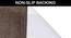 Gwendolyn Brown Solid Natural Fiber 24x16 inches Anti-Skid Bath Mat (Coffee) by Urban Ladder - Design 1 Close View - 639619