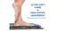 Clare Blue Solid Natural Fiber 23x15 inches Anti-Skid Bath Mat (Blue) by Urban Ladder - Design 1 Side View - 639651