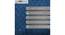 Landry Blue Solid Natural Fiber 24x16 inches Anti-Skid Bath Mat (Teal) by Urban Ladder - Rear View Design 1 - 639674