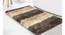 Malia Beige Solid Natural Fiber 24x16 inches Anti-Skid Bath Mat (Amber) by Urban Ladder - Front View Design 1 - 639877