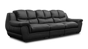 Zamster Leatherette Sofa
