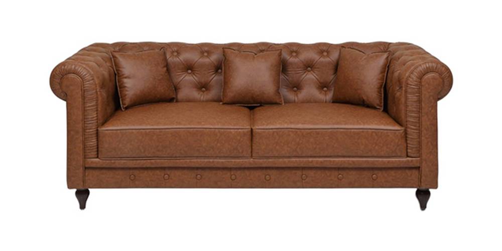 Cheliso Leatherette Sofa Urban Ladder