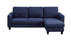 Alon Fabric Sectional Sofa (Blue)