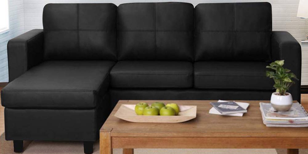 Jusnick Sectional Fabric Sofa by Urban Ladder - - 