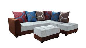 Multireo Sectional Fabric Sofa Set