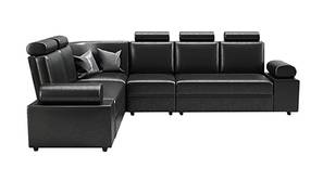 Pineston Sectional Leatherette Sofa