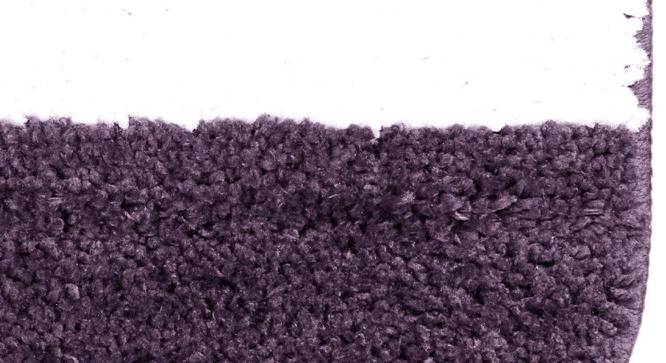 Lyla Purple Geometric Fabric 16x24 inches Anti-skid Doormat Set of 2 (Purple, Small Size) by Urban Ladder - Design 1 Side View - 643613