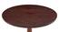 Eliza Round Solid Wood Coffee Table in Brown Colour (Brown) by Urban Ladder - Design 1 Side View - 645761