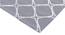 Shirley Grey Geometric Natural Fiber 18x13 inches Carpet (Grey) by Urban Ladder - Rear View Design 1 - 646186
