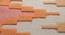 Milani Orange Geometric Natural Fiber 15x10 inches Carpet (Orange) by Urban Ladder - Ground View Design 1 - 646222