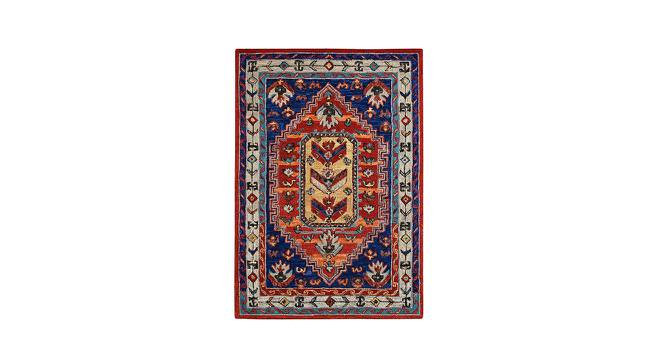 Alexis Multicolor Traditional Natural Fiber 15x10 inches Carpet (Multicolor) by Urban Ladder - Design 1 Side View - 646340