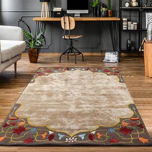 Carpet Collections In Bangalore Design Beige Traditional Hand Tufted Wool Carpet