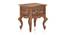 Nitara Solid Wood Bedside Table (Teak Finish) by Urban Ladder - Design 1 Side View - 648188