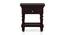 Miraya Solid Wood Bedside Table (Mahogany Finish) by Urban Ladder - Ground View Design 1 - 648199