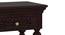 Miraya Solid Wood Bedside Table (Mahogany Finish) by Urban Ladder - Rear View Design 1 - 648206
