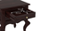 Nitara Solid Wood Bedside Table (Mahogany Finish) by Urban Ladder - Design 1 Dimension - 648218
