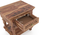 Miraya Solid Wood Bedside Table (Teak Finish) by Urban Ladder - Design 1 Dimension - 648220