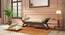 Saachi Solid Wood Day Bed (Brown, Mango Walnut Finish) by Urban Ladder - Front View Design 1 - 648263