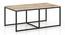Sylvie Rectangular Solid Wood Coffee Table (Natural Finish) by Urban Ladder - Rear View Design 1 - 648273