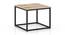 Sylvie Rectangular Solid Wood Coffee Table (Natural Finish) by Urban Ladder - Design 1 Close View - 648274