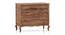 Nitara Solid Wood Chest of 3 Drawer (Teak Finish) by Urban Ladder - Design 1 Side View - 648294