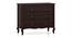 Nitara Solid Wood Chest of 3 Drawer (Mahogany Finish) by Urban Ladder - Design 1 Side View - 648295