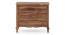 Nitara Solid Wood Chest of 3 Drawer (Teak Finish) by Urban Ladder - Ground View Design 1 - 648300