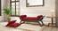 Saachi Solid Wood Day Bed (Red, Mango Walnut Finish) by Urban Ladder - Front View - 