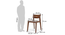 Gordon Chair (Teak Finish) by Urban Ladder - Dimension Design 1 - 648764