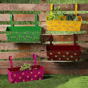 Planters Design Multicolor Metal Planter
