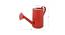 Carol Red Metal 5x13 inches Vase (Red) by Urban Ladder - Design 1 Dimension - 649456
