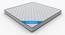 Super Deluxe Dual Side Usable HR Foam Single Size Mattresses (Single Mattress Type, 4 in Mattress Thickness (in Inches), 72 x 36 in Mattress Size, White & Blue) by Urban Ladder - Front View Design 1 - 650342