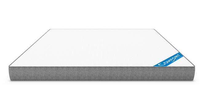 Cool Premium HR & Gel Memory Foam Double Size Mattress (5 in Mattress Thickness (in Inches), 75 x 48 in Mattress Size, Double Mattress Type, White & Grey) by Urban Ladder - Cross View Design 1 - 650575