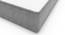 Cool Premium HR & Gel Memory Foam Double Size Mattress (5 in Mattress Thickness (in Inches), Double Mattress Type, White & Grey, 75 x 42 in Mattress Size) by Urban Ladder - Design 1 Side View - 650882