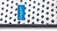Super Deluxe Dual Side Usable HR Foam Single Size Mattresses (Single Mattress Type, 4 in Mattress Thickness (in Inches), 72 x 36 in Mattress Size, White & Blue) by Urban Ladder - Rear View Design 1 - 651267