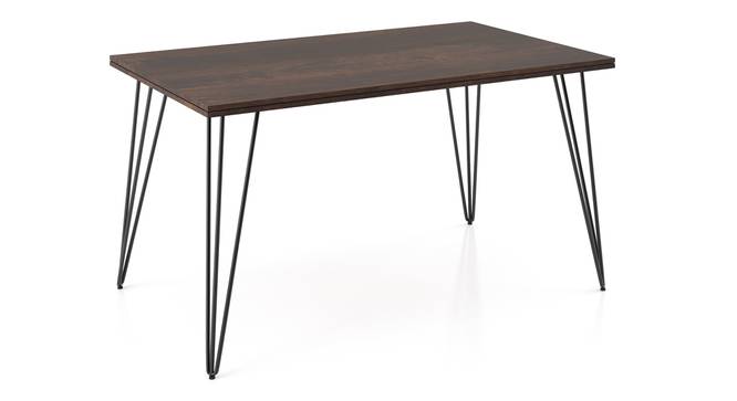 Dyson Solid Wood 6 Seater Dining Table (Mango Walnut Finish) by Urban Ladder - Storage Image - 651338