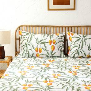 Bed Sheet Designs Design Rust Abstract 180 TC Cotton Double Size Bedsheet