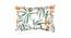 Nevaeh Multicolor Abstract 180 TC Fabric Double Size Bedsheet With count of  2 Pillow  Covers (Rust, Double Size) by Urban Ladder - Design 1 Side View - 651404