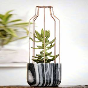 Grey Marble Planter
