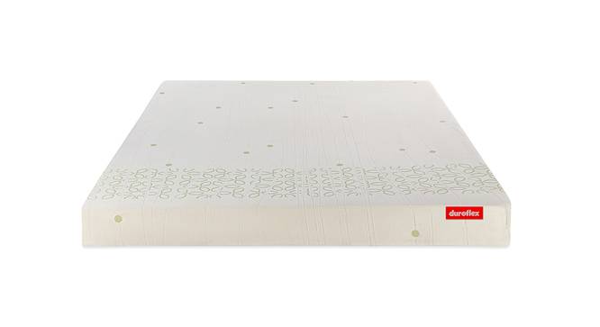 Kaya - Organic Cotton Fabric Double Size Latex Foam Mattress (6 in Mattress Thickness (in Inches), 75 x 48 in Mattress Size, Double) by Urban Ladder - Front View Design 1 - 653169