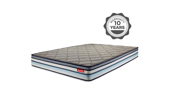 Strength Plus Memory Foam Coir Orthopedic Euro-top Mattress - Double Size (Blue, 8 in Mattress Thickness (in Inches), Double Mattress Type, 72 x 42 in Mattress Size) by Urban Ladder - Design 1 Side View - 653436