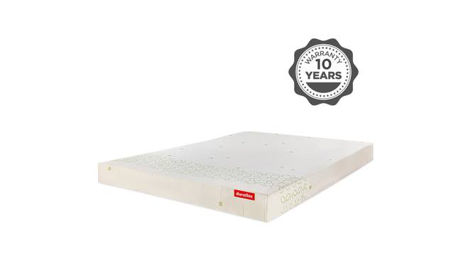 Kaya - Organic Cotton Fabric Double Size Latex Foam Mattress (6 in Mattress Thickness (in Inches), 72 x 48 in Mattress Size, Double) by Urban Ladder - Design 1 Side View - 653532