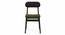 Vivien Solid Wood Dining Chair - Set of 2 (Mahogany Finish, Matty Olive) by Urban Ladder - Close View - 