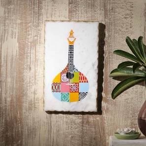 White Abstract Marble Wall Art